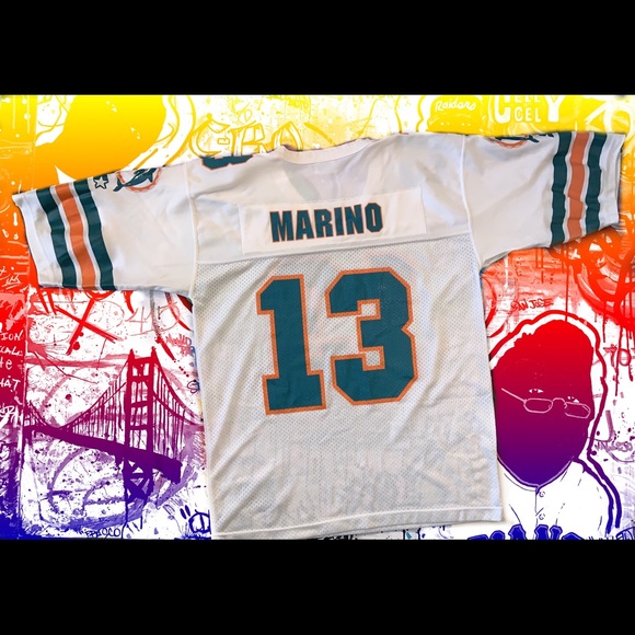 Retro Starter Miami Dolphins Dan Marino jersey - Picture 2 of 5